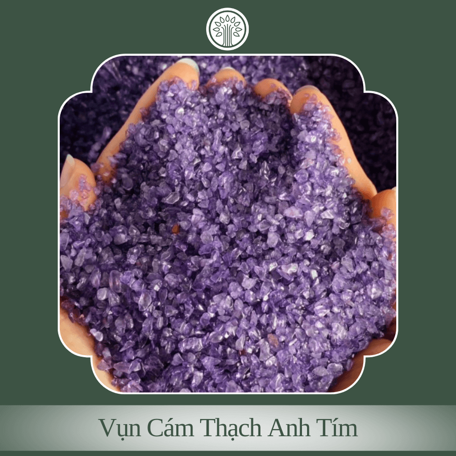 Vụn Cám Đá Thạch Anh Tím (1kg)